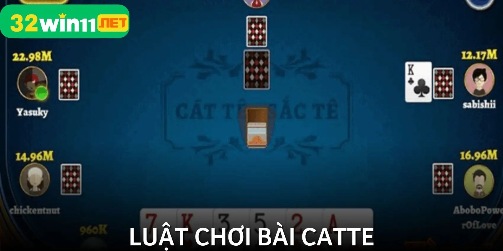 Chơi bài Catte dễ như ăn kẹo với hướng dẫn đơn giản sau
